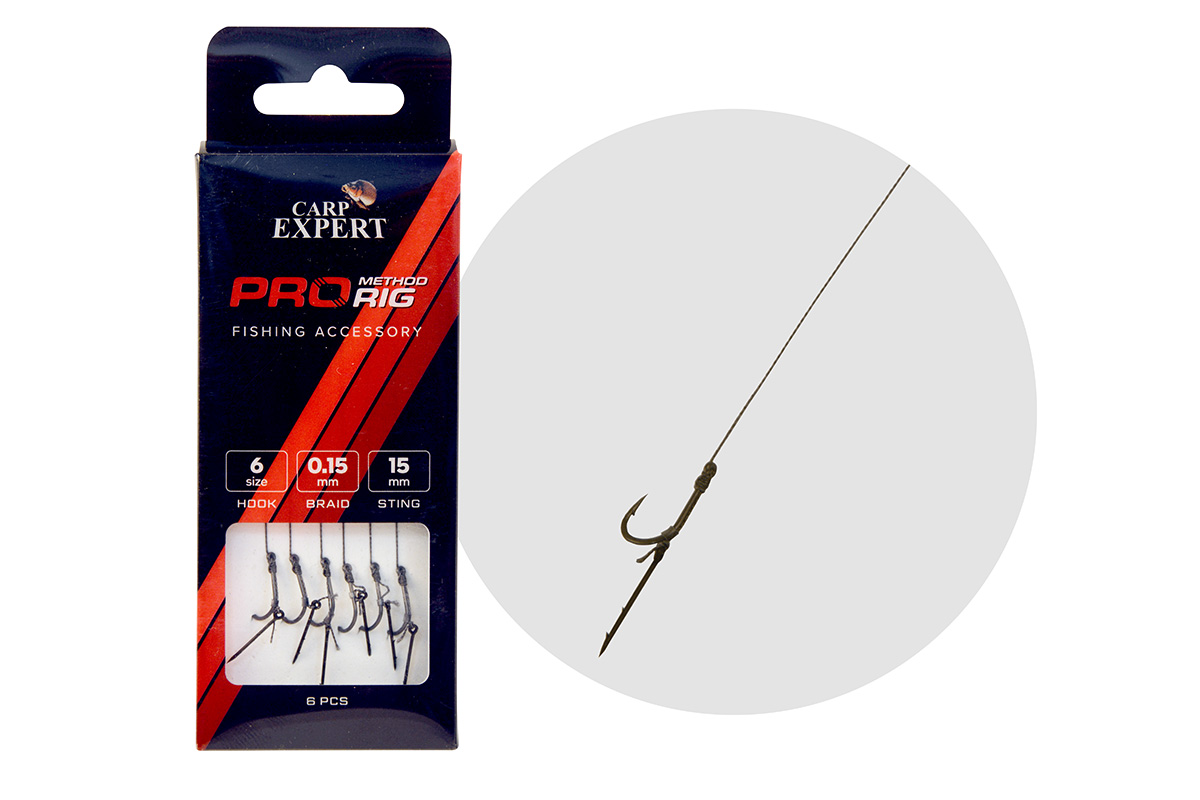 CARP EXPERT PRO METHOD FEEDER CSALITÜSKÉS ELŐKE 6DB