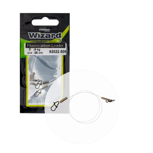 Wizard Neo szerelt fluorocarbon előke, csomagolás és előke